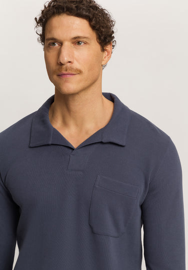 Travelwear Cotton Rib Pants | Ombre Blue 75860-2635