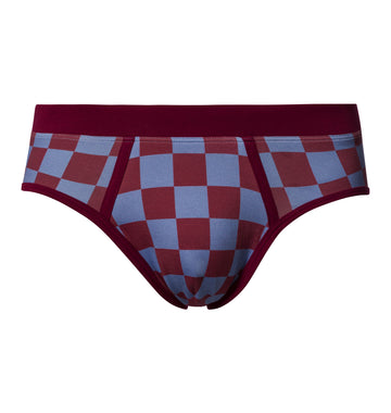 Arthur Arbesser X Hanro Checkered Brief | Chess Print 76365-3068