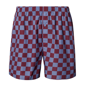Arthur Arbesser X Hanro Tartan Cotton Boxers | Chess Print 76369-3068