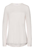 76491 Loungy Nights Knit Long Sleeve Shirt - 1393 Rose Cream