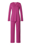 Champagne V-Neck Pajama Set | Very Berry 76704-1370