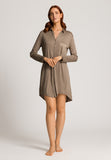 77420 Grand Central Boyfriend Shirt - 2847 Taupe