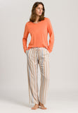 77617 Sleep And Lounge Woven Long Pant - 2953 Textured Stripe