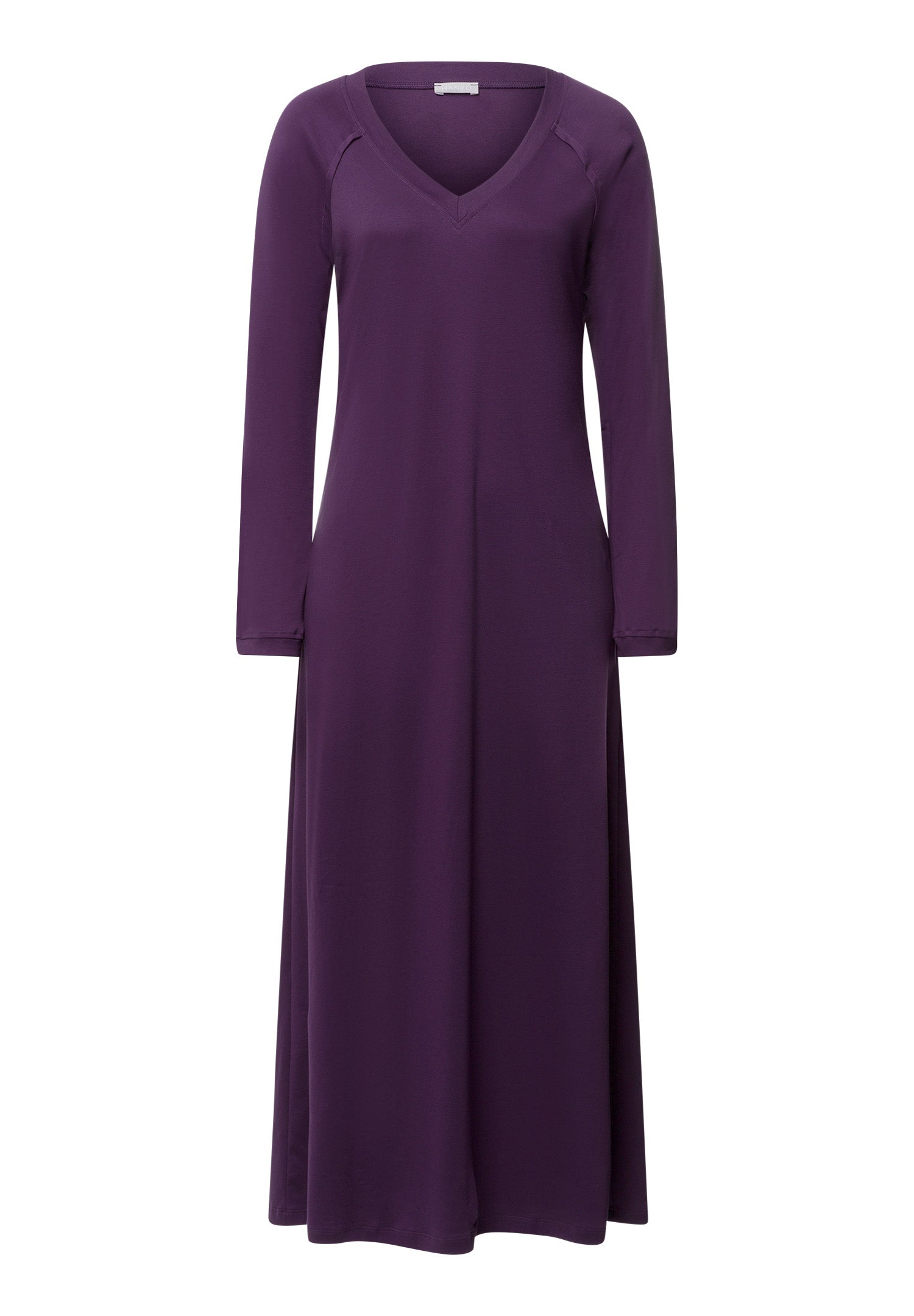 Pure Essence Cotton V-Neck Nightgown 130cm | Amethyst 77947-2431