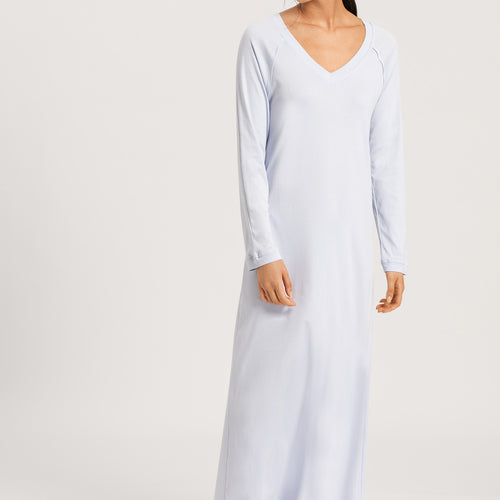 77947 Pure Essence Long Sleeve Gown - 511 Blue Glow