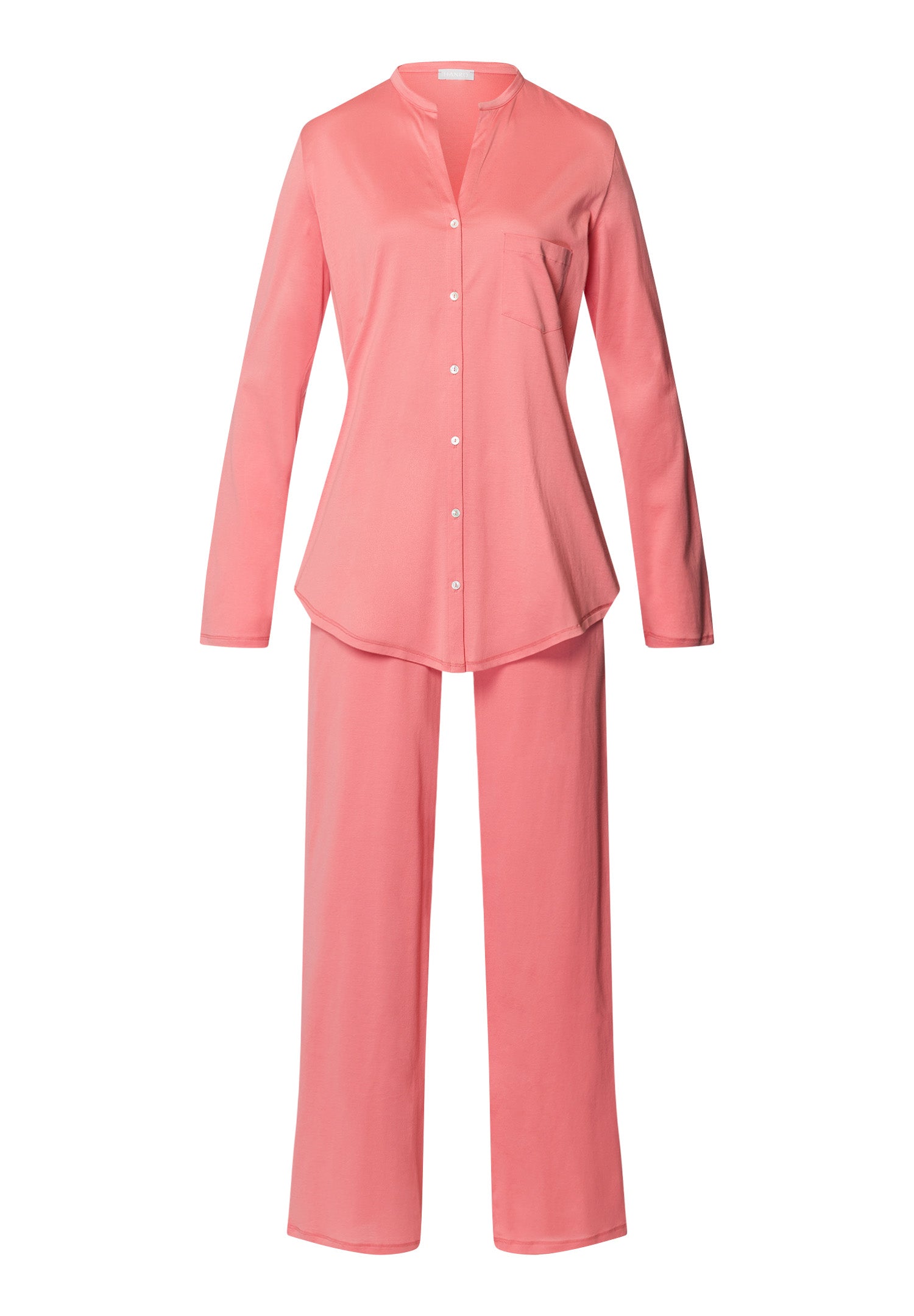 Cotton Deluxe Button Front Pajama Set | Lantana 77956-2347