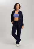 Natural Living Organic Cotton Drawstring Lounge Shorts | Deep Navy 78468-1610