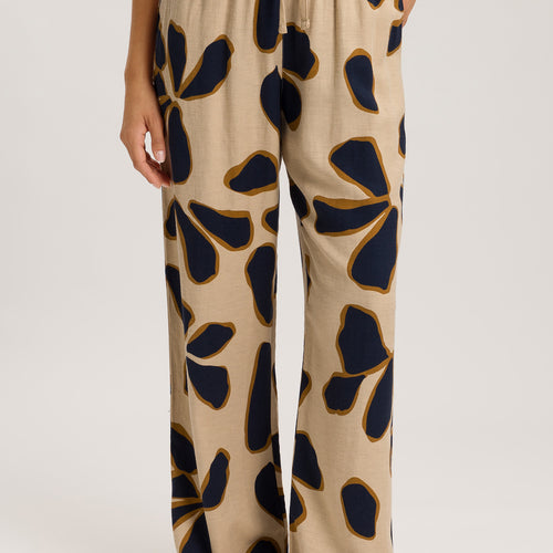 Urban Casuals Linen Blend Drawstring Pants | Desert Flower 78537-3007