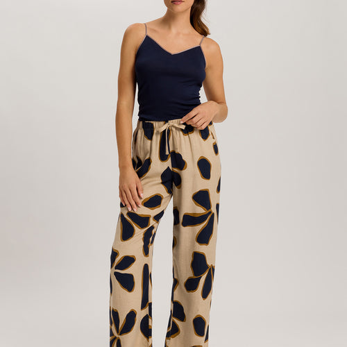 Urban Casuals Linen Blend Drawstring Pants | Desert Flower 78537-3007