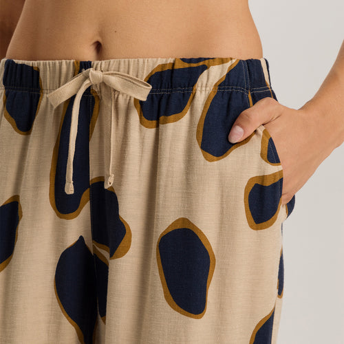 Urban Casuals Linen Blend Drawstring Pants | Desert Flower 78537-3007