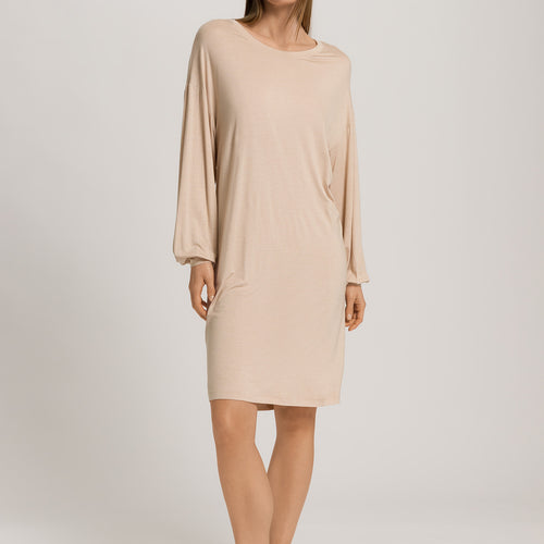 Natural Wear Tencel™ And Cashmere Soft Dress | Coffee Quartz 78890-2216
