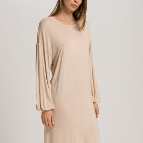 Natural Wear Tencel™ And Cashmere Soft Dress | Coffee Quartz 78890-2216