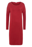 Natural Elegance Long Sleeve Gown | Redwood Melange 79023-1226