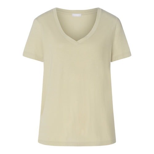 Sleep And Lounge Short Sleeve Shirt | Moss Green 79050-2720