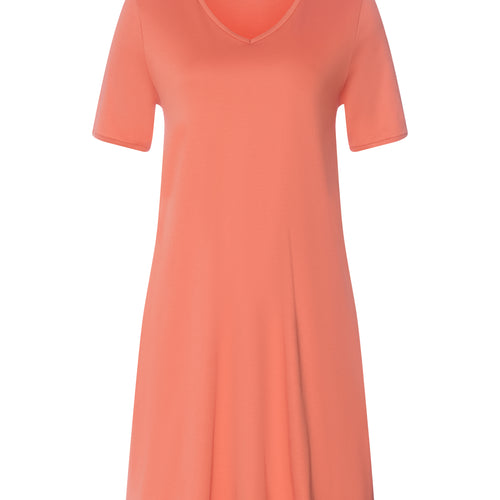 Cleo S/Slv Nightdress 90cm | Apricot Brandy 79535-2294