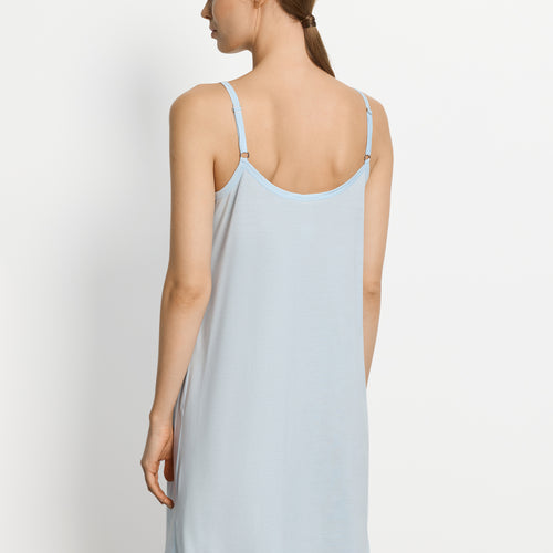 Juliet Pleated Cotton Babydoll | Whispering Blue 79643-2503