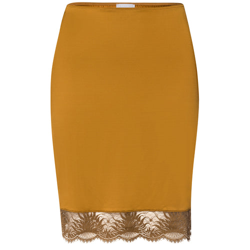 Gale Lace Trim Half Slip | Golden Cumin 70872-2803