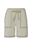 Natural Living Organic Cotton Drawsting Shorts | Crystal Green 78464-2732