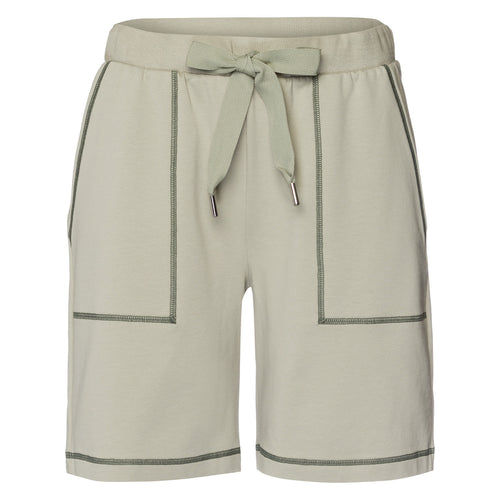 Natural Living Organic Cotton Drawsting Shorts | Crystal Green 78464-2732