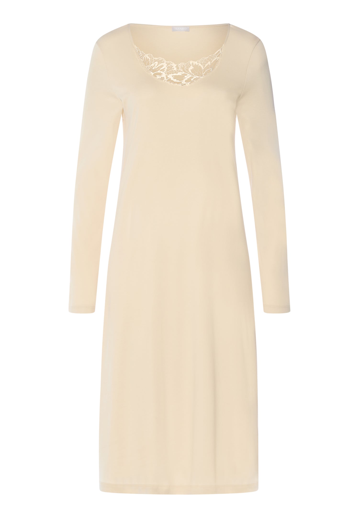 Henon. / へノン　LINGERIE CAMI DRESS Belen Embroidered Cotton Nightgown | Summer Sand 74747-2811 – HANRO