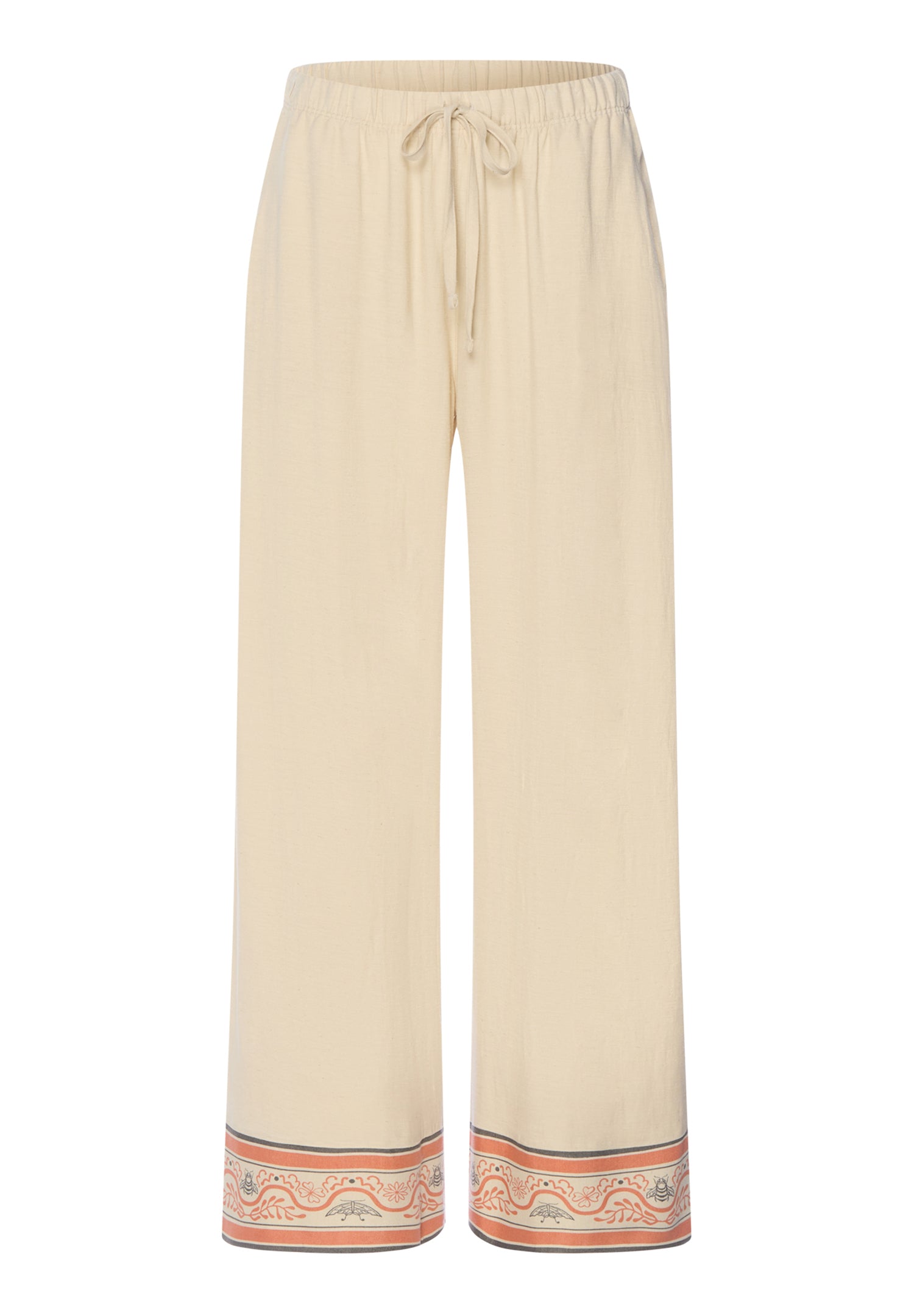 Urban Casuals Linen Blend Woven Cropped Pant | Oyster Gray 78914