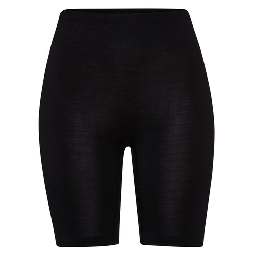 71421 Woolen Silk W Short Leg - 018 Black