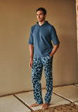 Smartwear Cotton Hoodie | Vintage Indigo 75937-2617