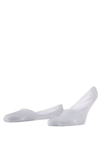 Two white socks on a white background