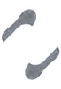 Step No Show Invisible Sock | Light Greymel. 12497-3390
