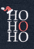 Airport Ho Ho Ho Socks | Space Blue 12599-6116