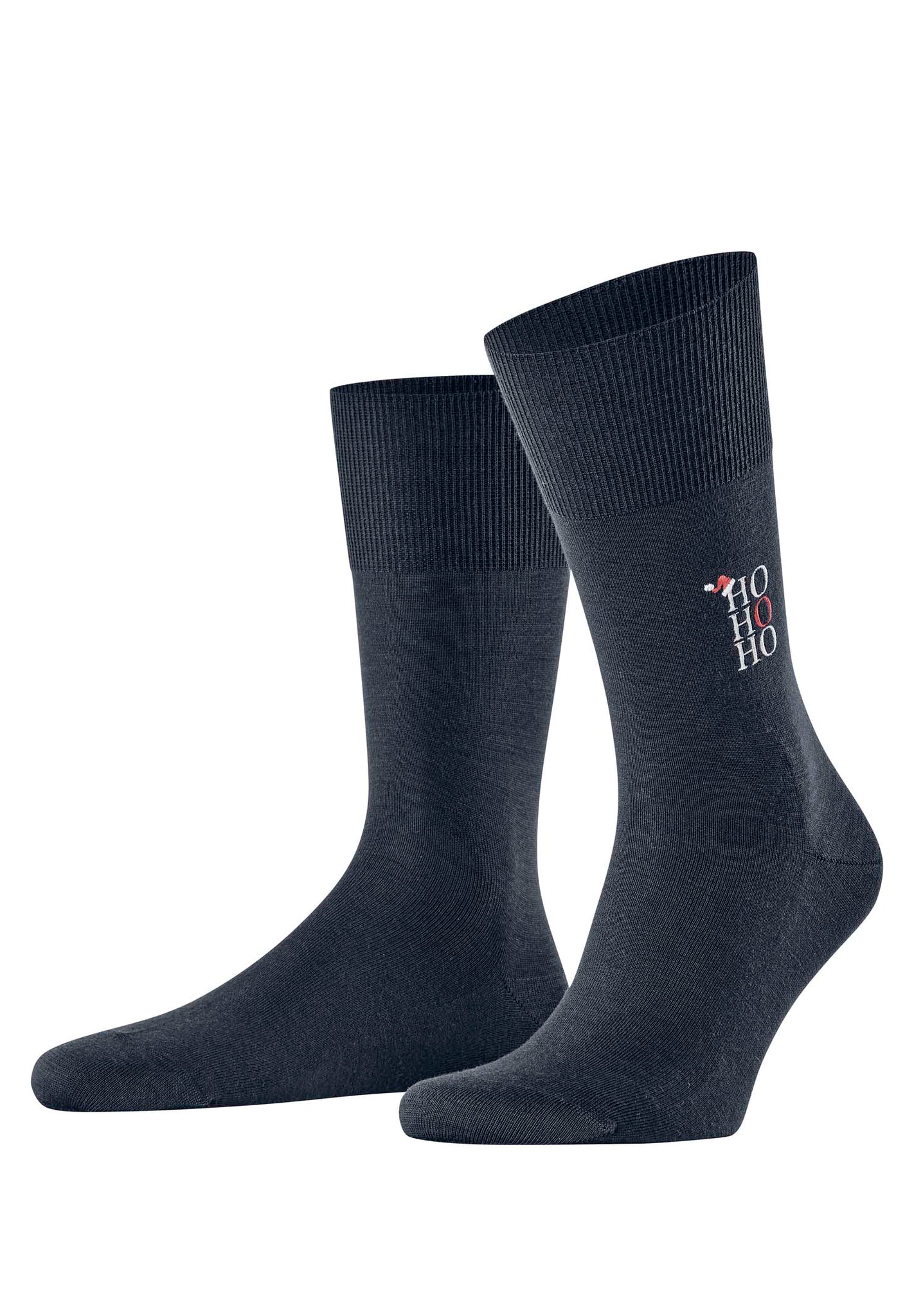 Airport Ho Ho Ho Socks | Space Blue 12599-6116
