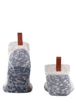 Lodge Homepad Mens Casual Homesock | Light Grey Melange 13361-3400