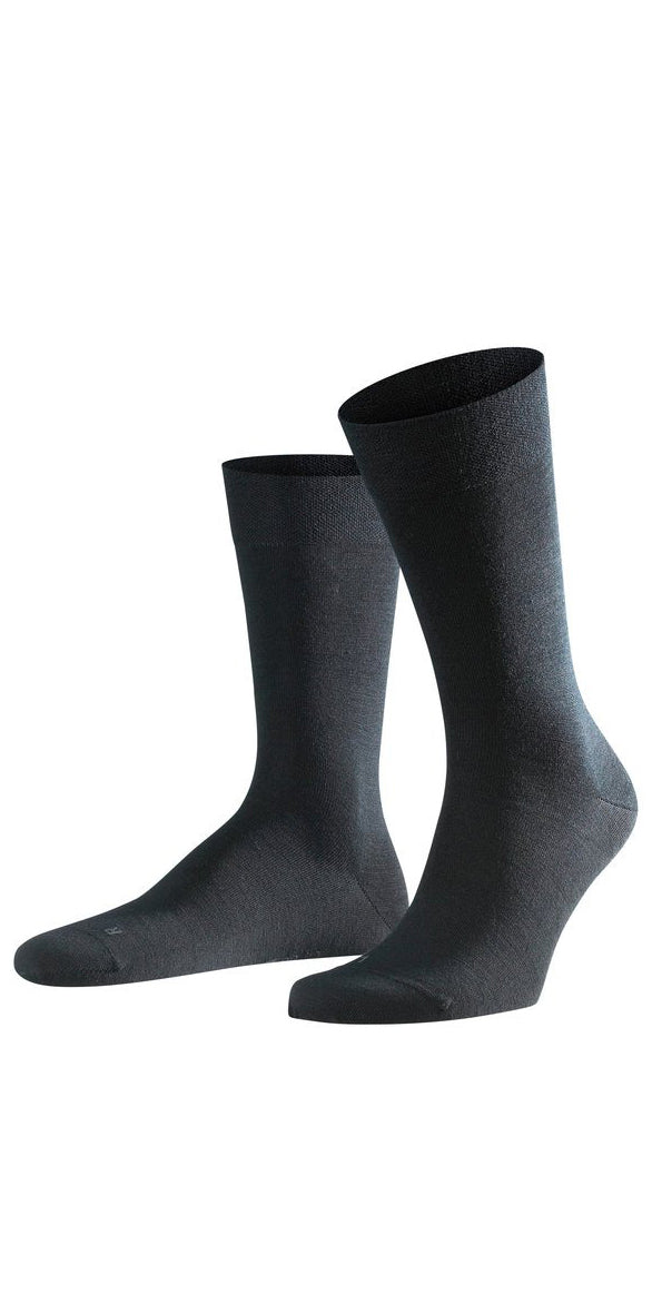 14416 Sensitive Berlin Sensitive Berlin Wool And Cotton Sock - 3000 Black