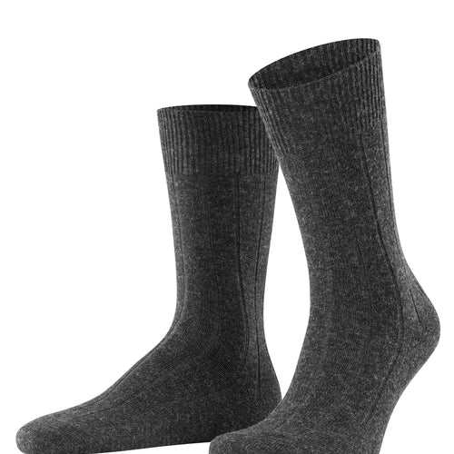 14423 Lhasa Rib Sock Lhasa Rib Sock - 3080 Anthracite Melange