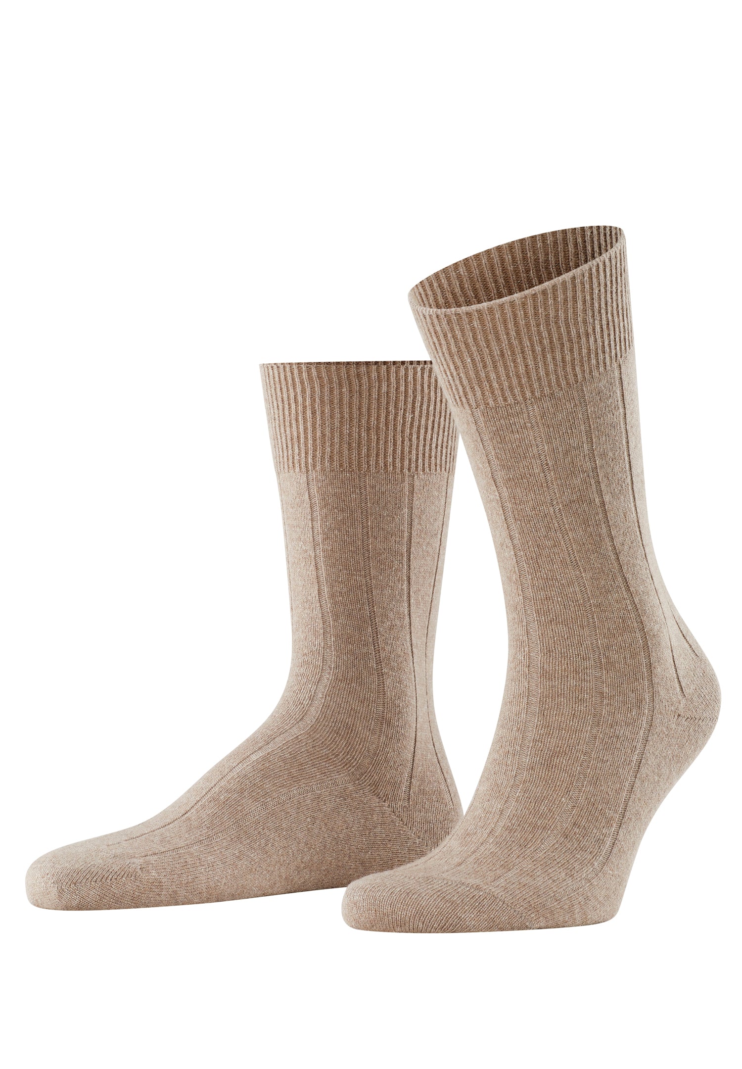 14423 Lhasa Rib Sock Lhasa Rib Sock - 5410 Nutmeg Melange