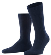 14423 Lhasa Rib Sock Lhasa Rib Sock - 6370 Dark Navy