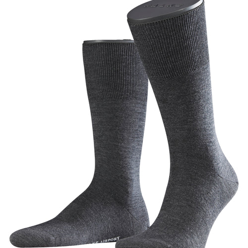 14435 Airport Airport Sock - 3180 Asphalt Melange