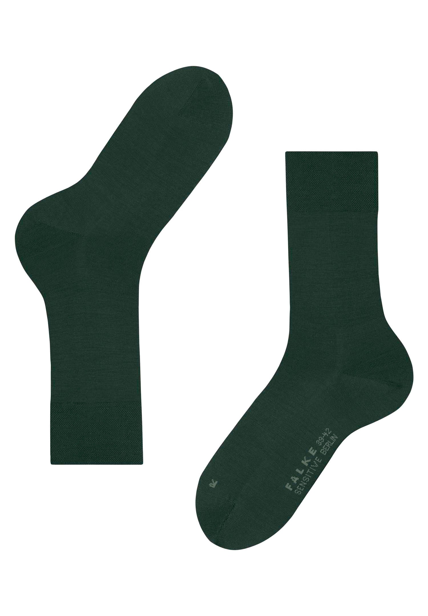 Sensitive Berlin Socks | Hunter Green 14448-7441