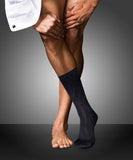 No. 6 Finest Merino Silk Socks | Dark Navy 14451-6370