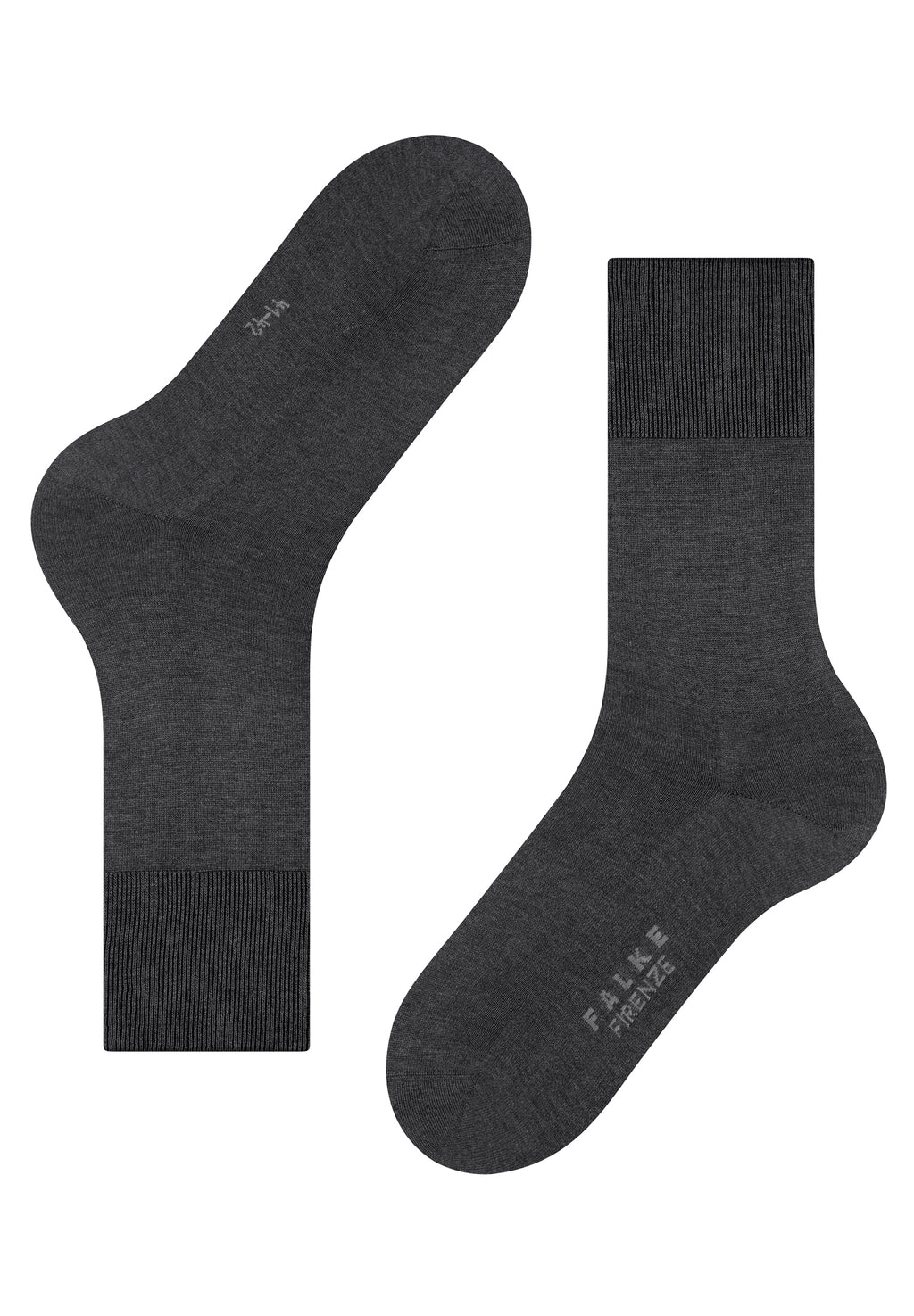 Firenze Men's Firenze Dress Sock | Anthracite Melange 14684-3190