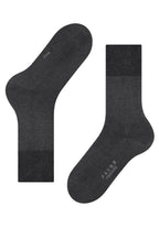 Firenze Men's Firenze Dress Sock | Anthracite Melange 14684-3190