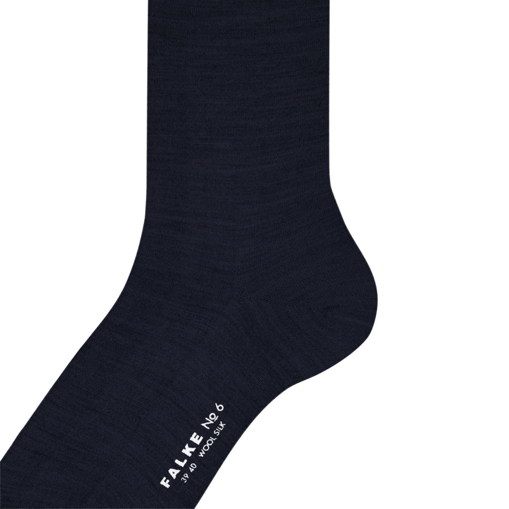 Luxury Line Basics Falke No. 6 Knee High | Dark Navy 15451-6370