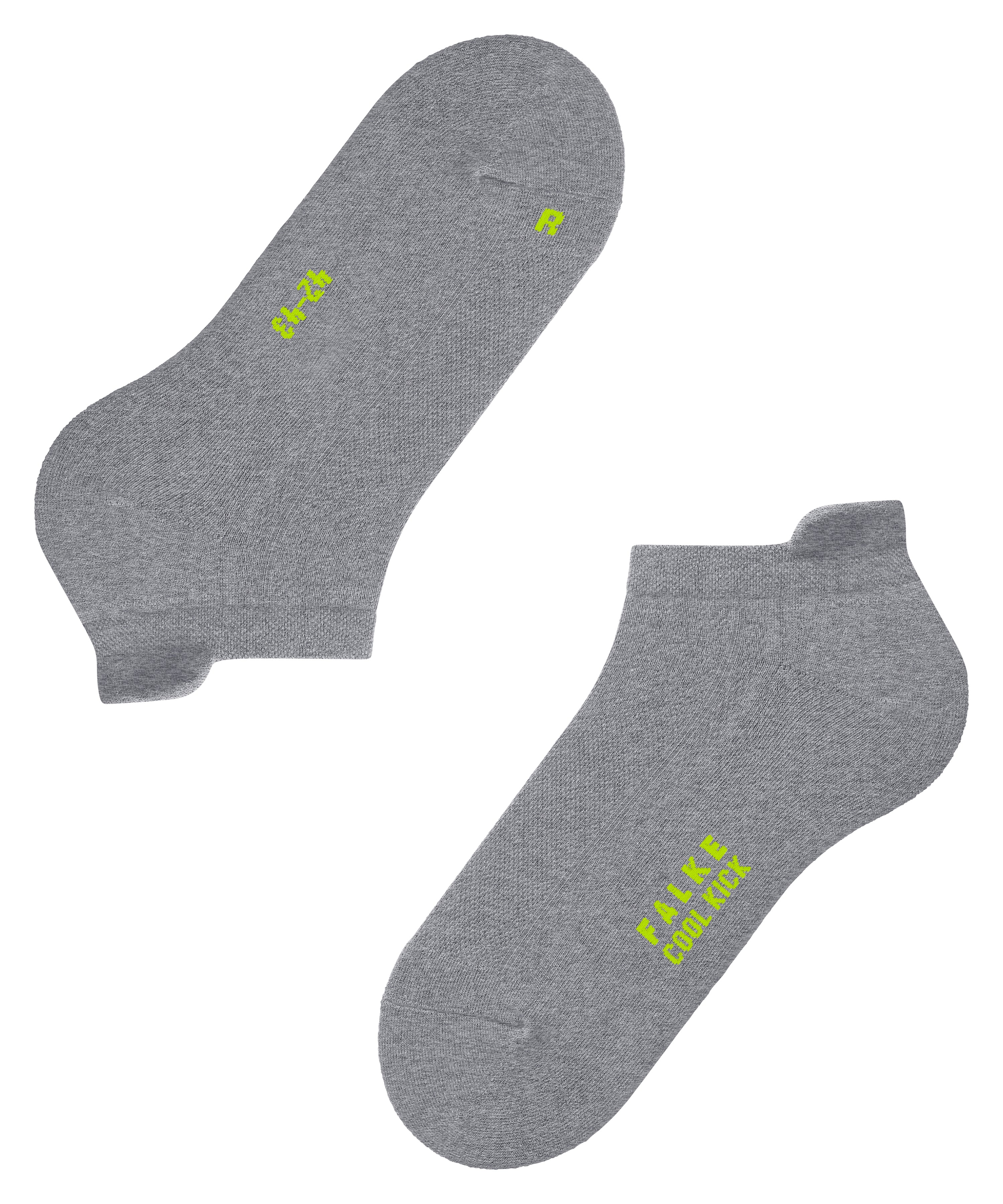 Cool Kicks Cool Kick Sneaker Sock | Light Grey 16677-3775