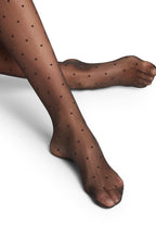 Dot Tight Dot Sheer Tight | Black 40685-3009F