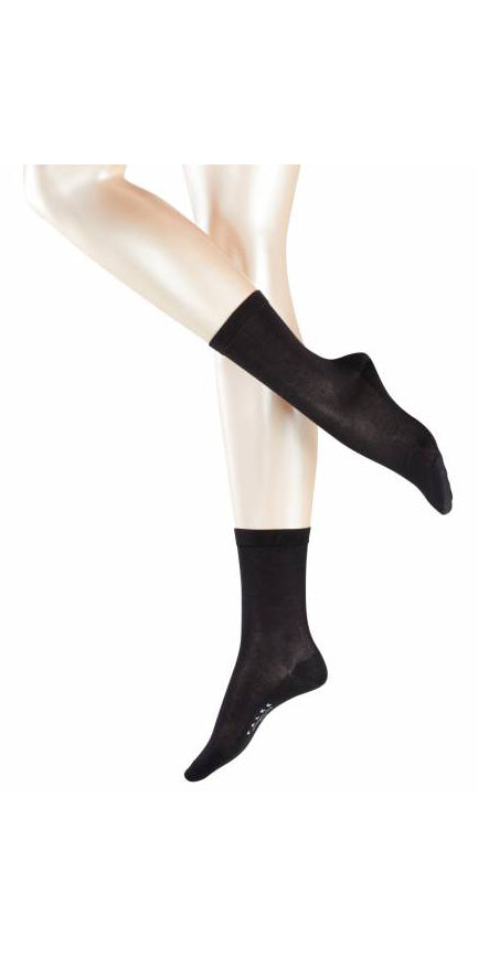 46288 Sensual Silk Sensual Silk Sock - 3009 Black