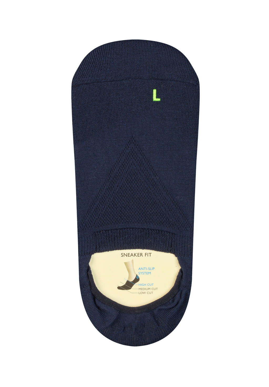 46296 Cool Kicks Cool Kick Invisible Sock - 6120 Marine