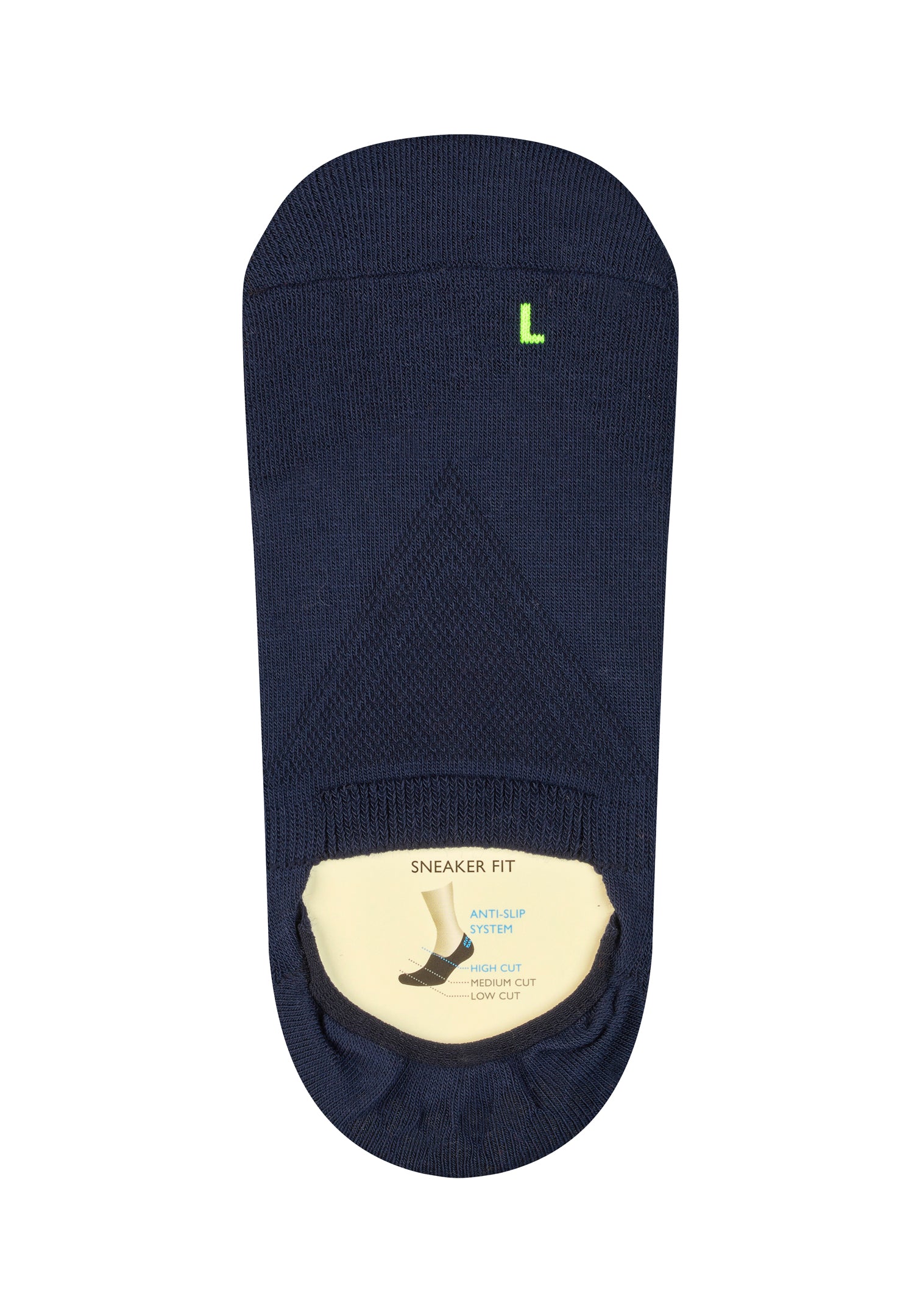 46296 Cool Kicks Cool Kick Invisible Sock - 6120 Marine