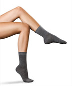 No. 1 Finest Cashmere Women Sock | Light Greymel. 46591-3390