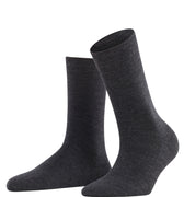 47488 Softmerino Women's Softmerino Wool Sock - 3089 Anthracite Melange