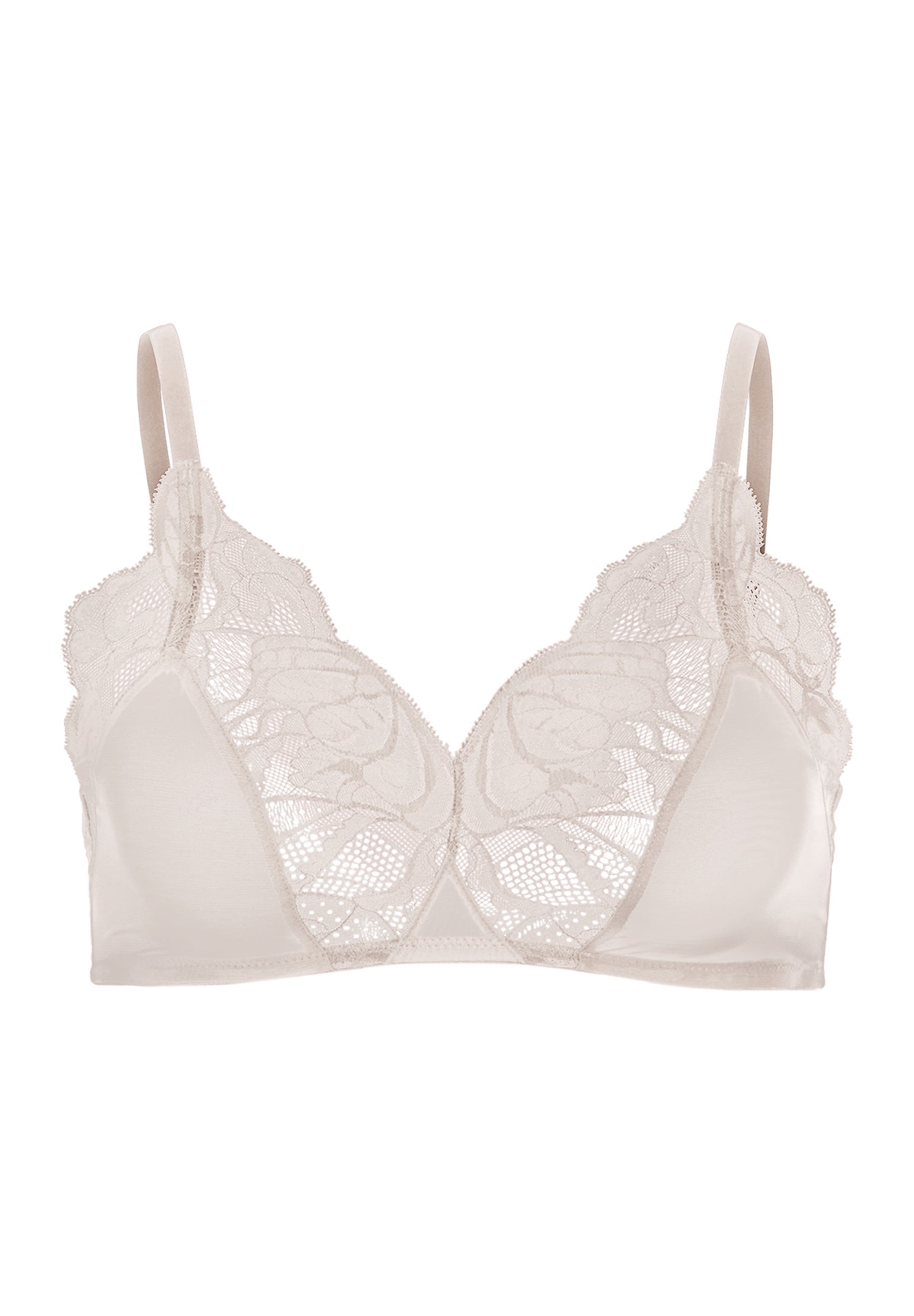 Lysia Lace Trim Soft Cup Bra | Moonlight 70760-1233